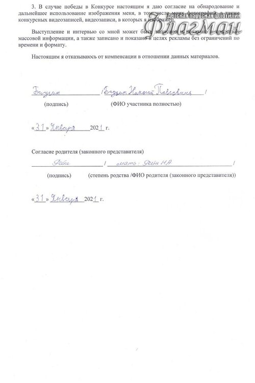 Бадьин Николай Согласие 2